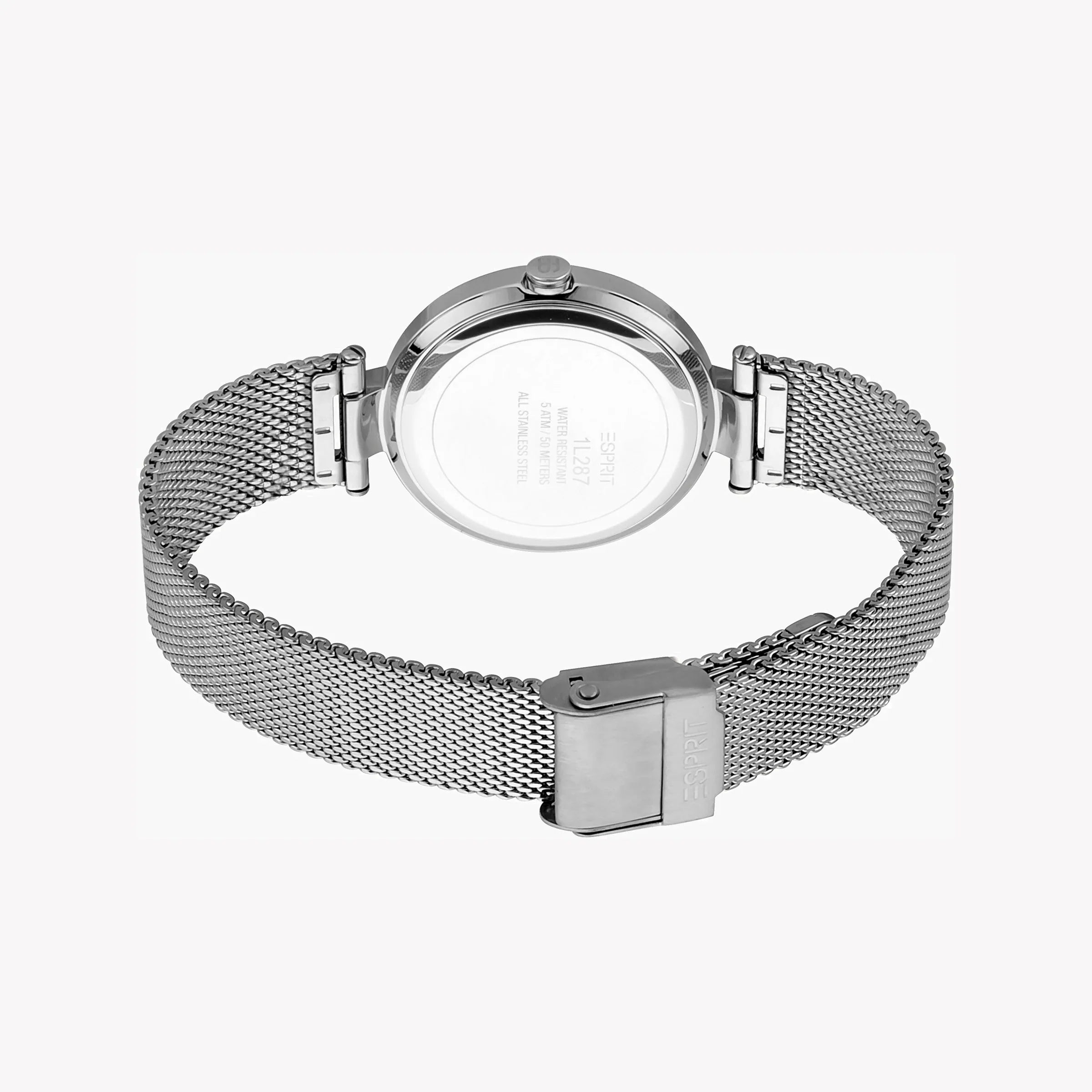 Esprit Women's Silver Stainless Steel Watch, Silver Dial | ES1L158M0025-2