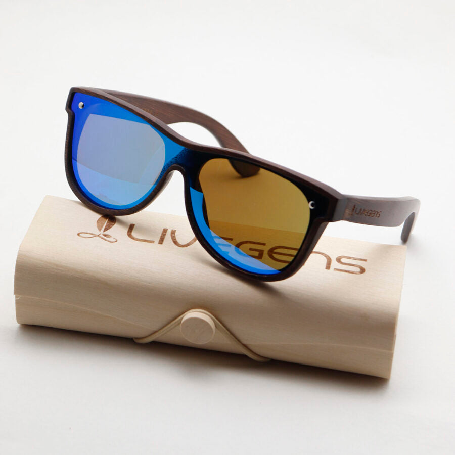 gafas de sol de bambu