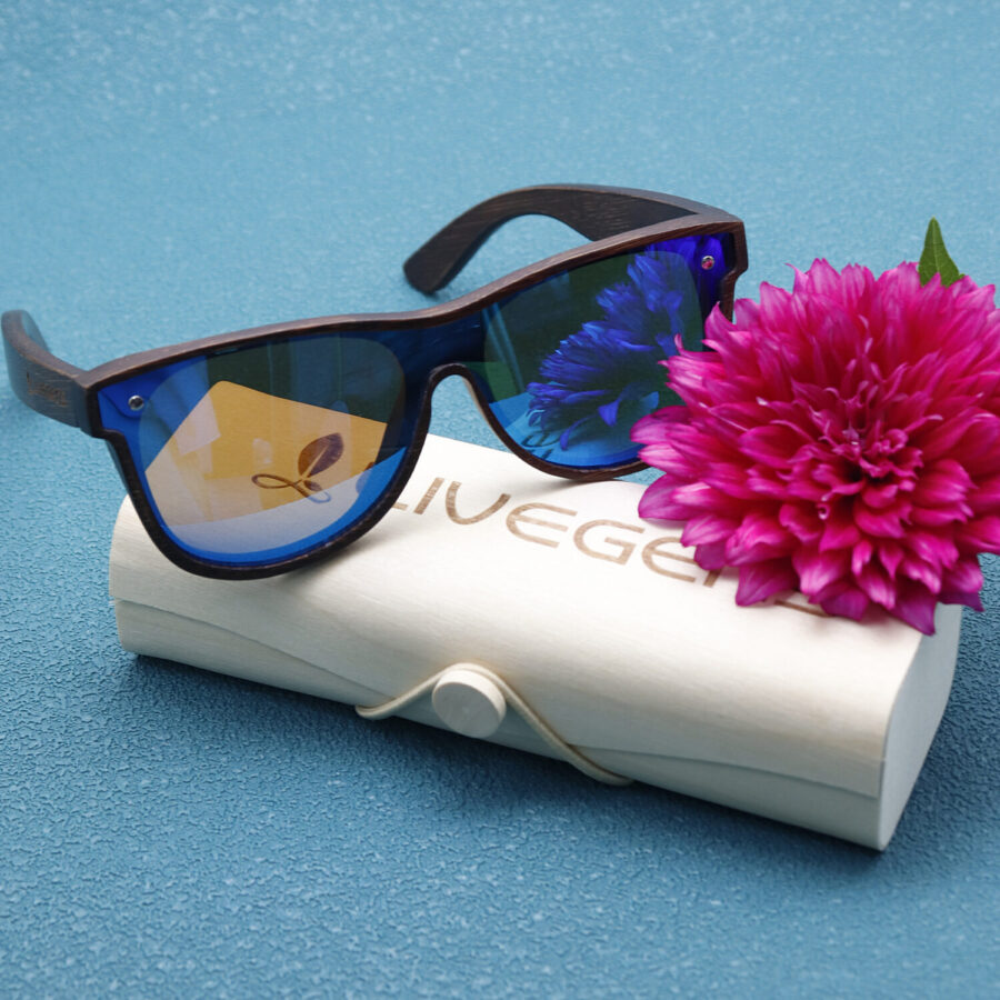 gafas de sol de bambu