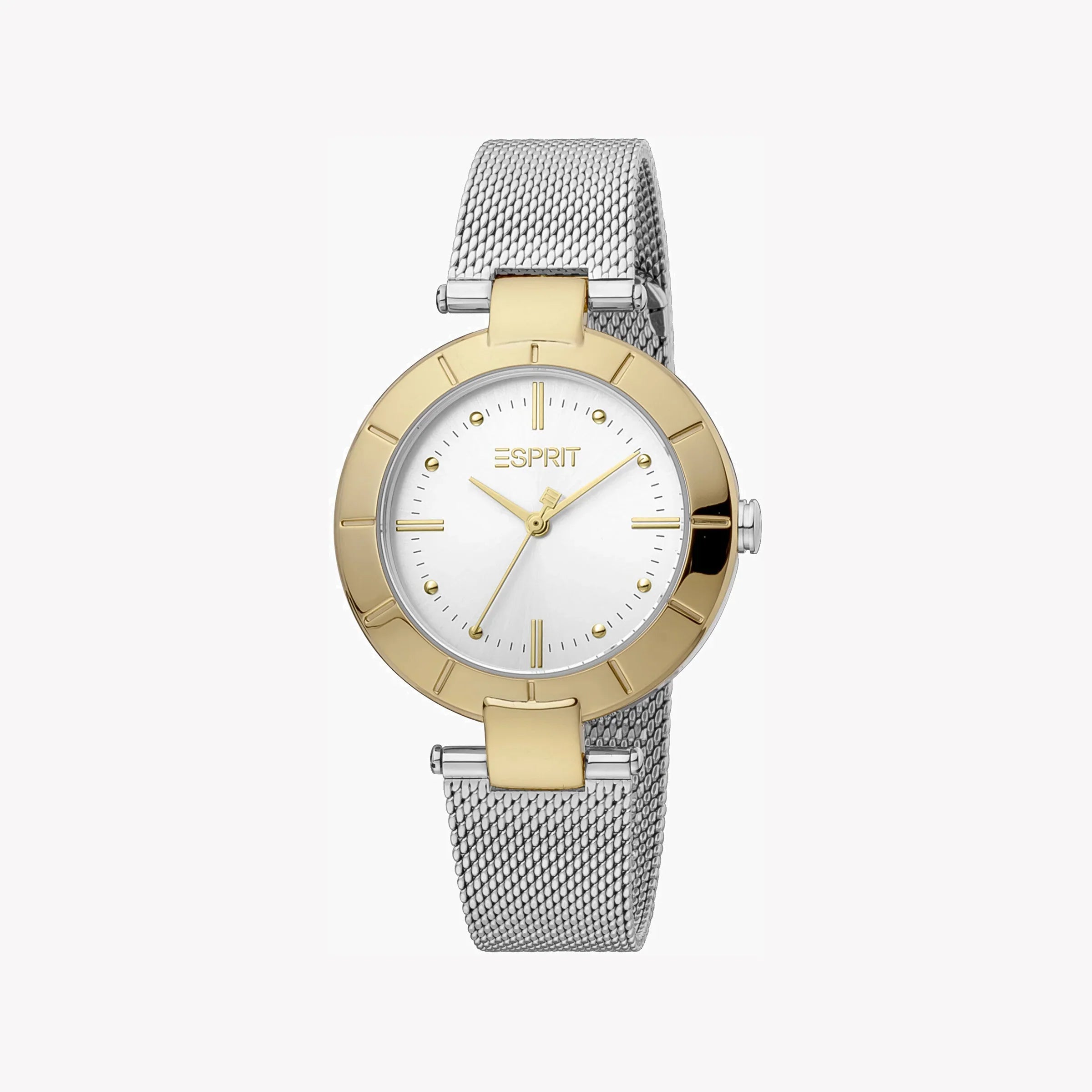 Esprit Women's Silver Stainless Steel Watch, Silver Dial | ES1L158M0025-0