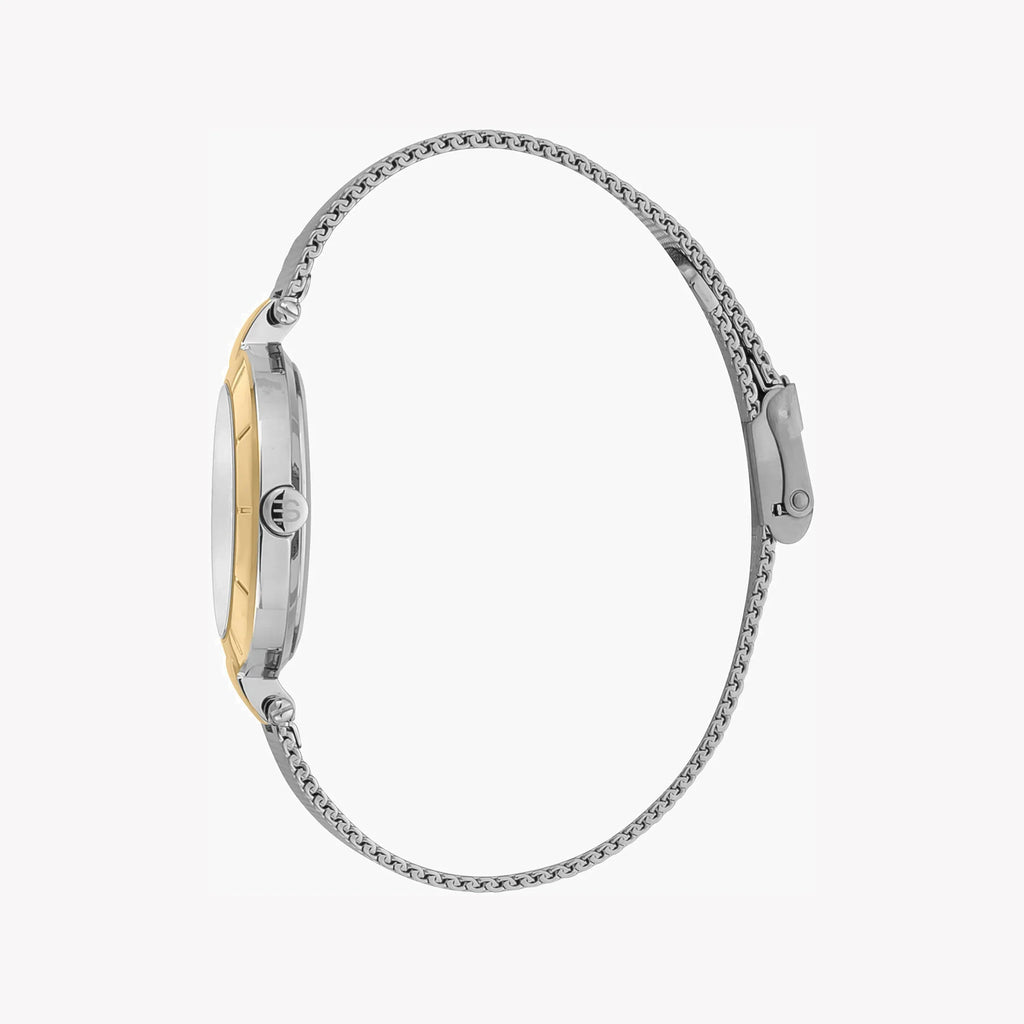Esprit Women's Silver Stainless Steel Watch, Silver Dial | ES1L158M0025-1