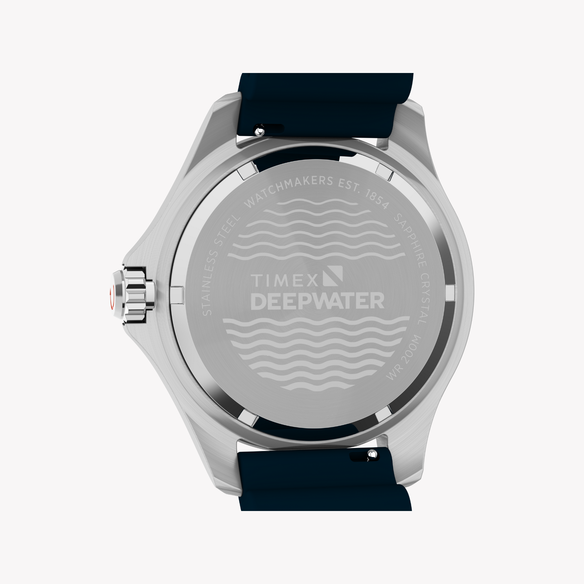 TIMEX Men's Silver/Blue Stainless Steel Watch | TW2W81500-4