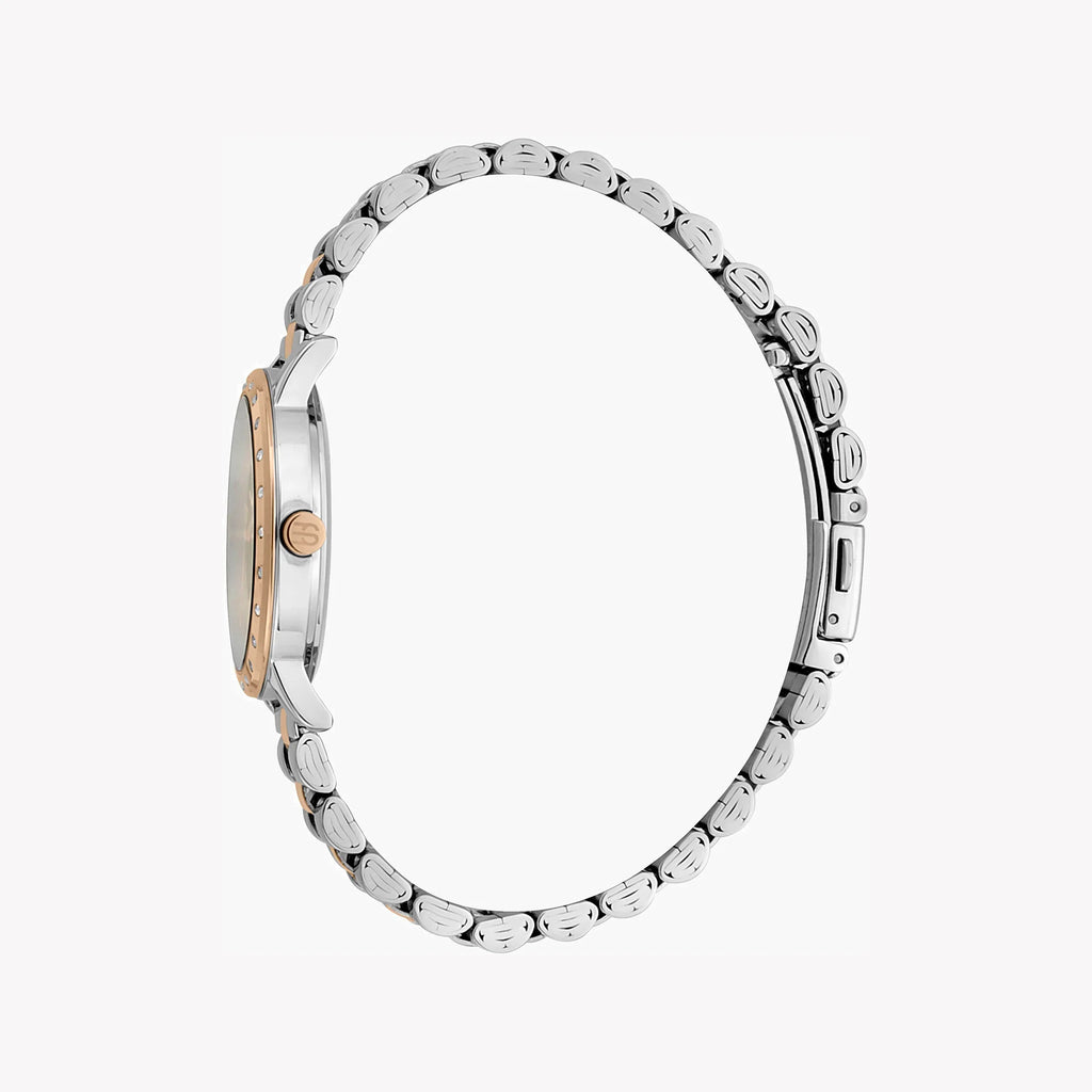 Esprit Women's Silver & Rose Gold Watch, Silver Dial | ES1L020M0015-2